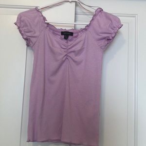 cinched form fitting top